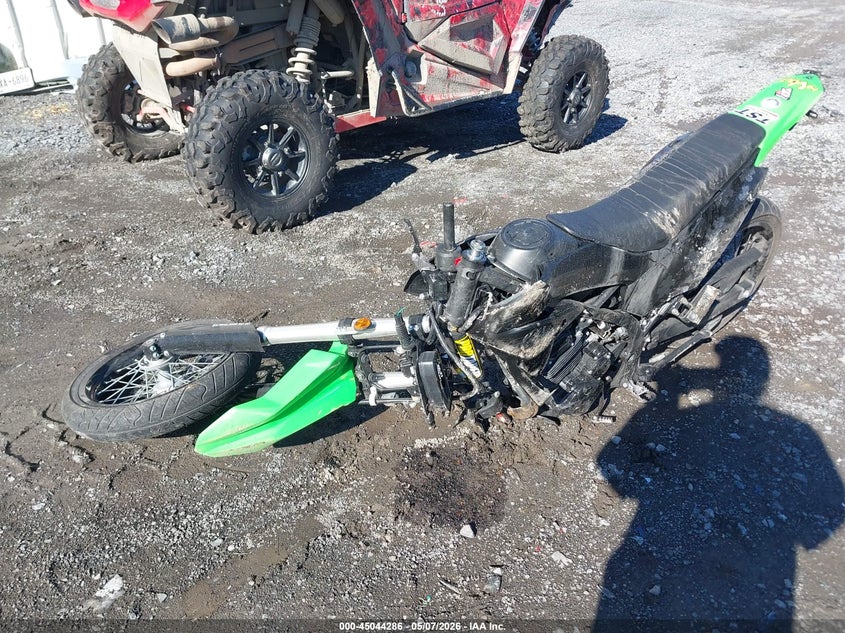 2023 Kawasaki Klx VIN MH4LXCS16PJP00896 IAAI salvage auction — ALL OVER, Mv-907A (New York), sold $100 on 2026-07-21 (photo 2)