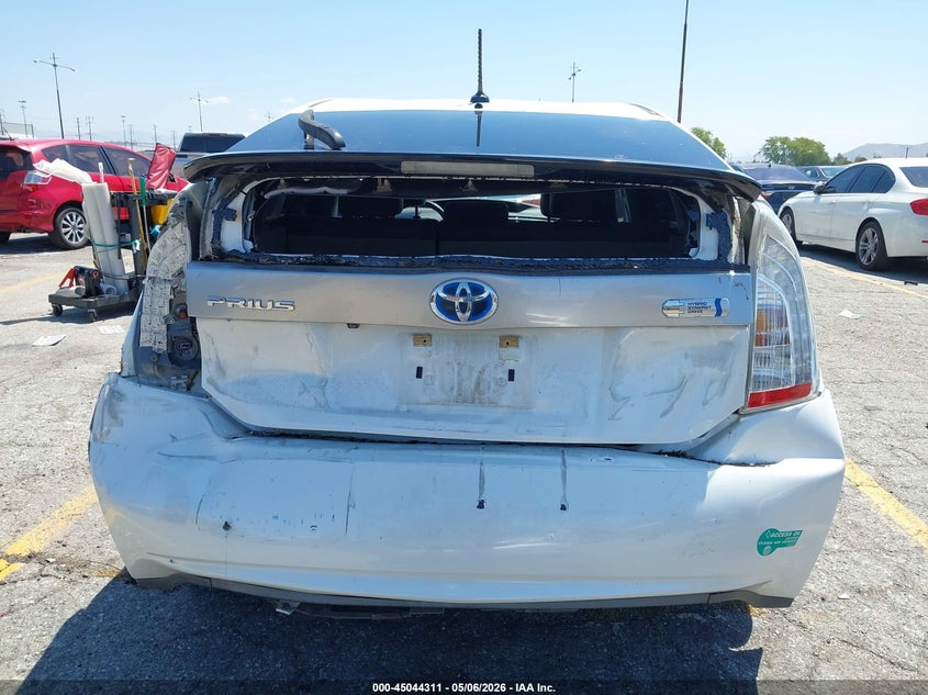 2015 Toyota Prius VIN JTDKN3DPXF3066596 IAAI salvage auction — REAR END, Salvage (California), sold $2,050 on 2026-07-21 (photo 6)