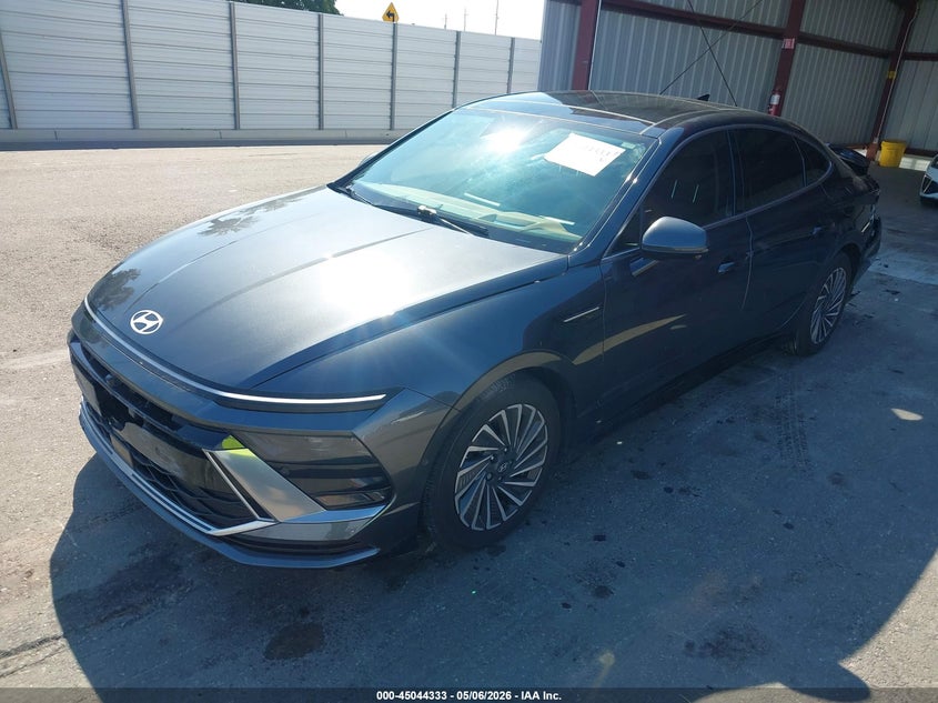 2025 Hyundai Sonata VIN KMHL54JJ9SA110955 IAAI salvage auction — REAR END, Salvage (California), sold $7,325 on 2026-07-14 (photo 2)