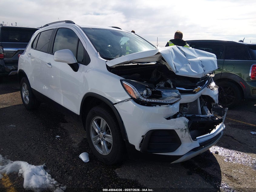 2022 Chevrolet Trax VIN KL7CJPSM4NB559983 IAAI salvage auction — FRONT END, Salvage (Colorado), sold $1,400 on 2026-07-07 (photo 1)