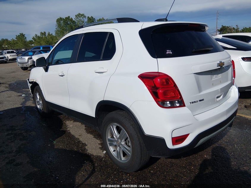 2022 Chevrolet Trax VIN KL7CJPSM4NB559983 IAAI salvage auction — FRONT END, Salvage (Colorado), sold $1,400 on 2026-07-07 (photo 3)