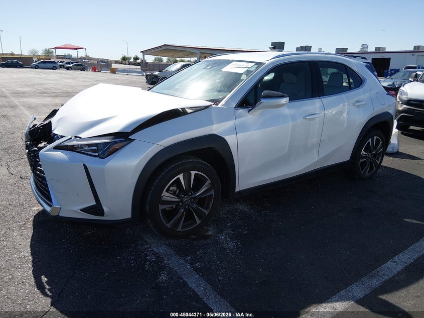 2022 Lexus Ux VIN JTHX3JBH9N2046970 IAAI salvage auction — FRONT END, Salvage (Nevada), sold $6,150 on 2026-07-17 (photo 2)