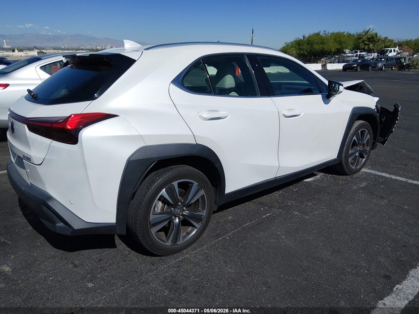 2022 Lexus Ux VIN JTHX3JBH9N2046970 IAAI salvage auction — FRONT END, Salvage (Nevada), sold $6,150 on 2026-07-17 (photo 4)