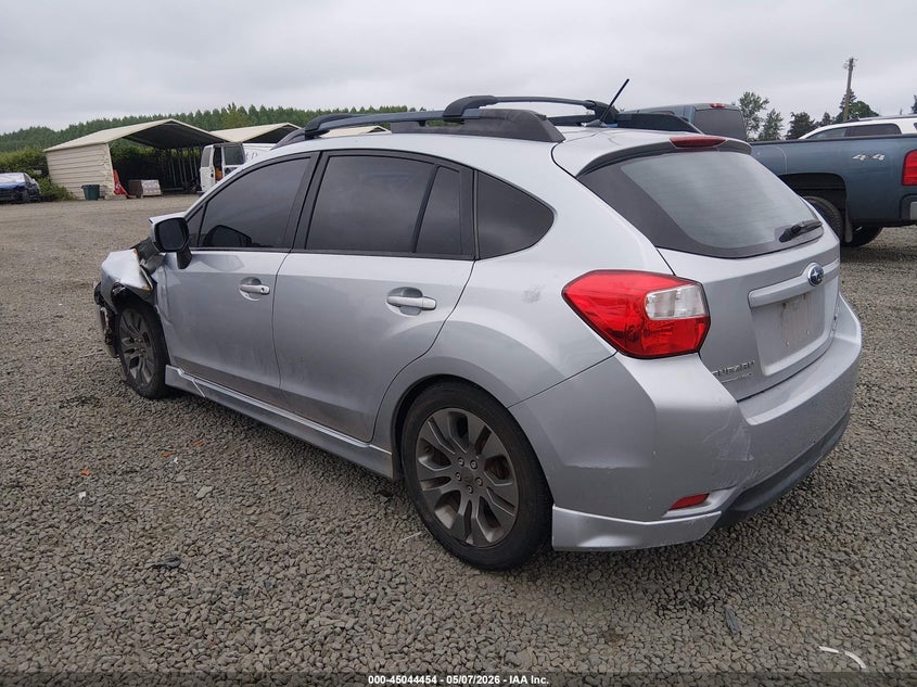2013 Subaru Impreza VIN JF1GPAL61D2874325 IAAI salvage auction — FRONT END, Salvage (Oregon), sold $500 on 2026-07-06 (photo 3)