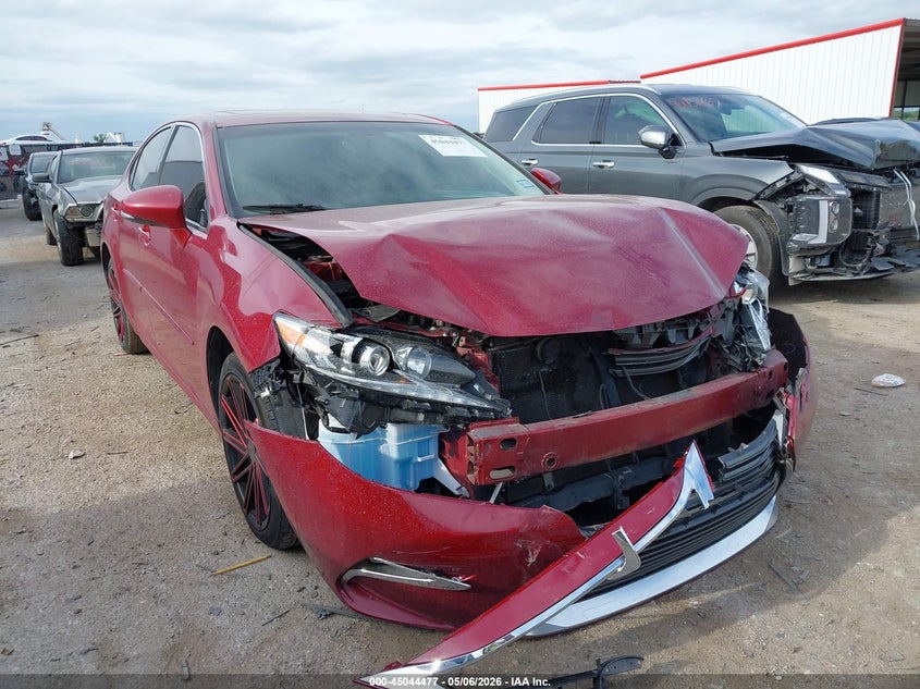 2016 Lexus ES VIN JTHBK1GG1G2224967 IAAI salvage auction — FRONT END, Salvage (Texas), sold $3,950 on 2026-07-14 (photo 1)