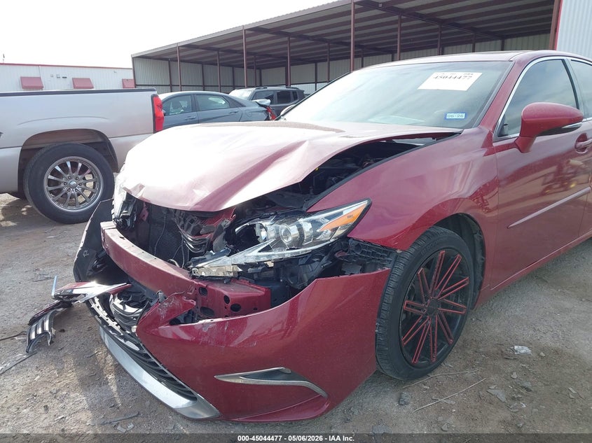 2016 Lexus ES VIN JTHBK1GG1G2224967 IAAI salvage auction — FRONT END, Salvage (Texas), sold $3,950 on 2026-07-14 (photo 6)