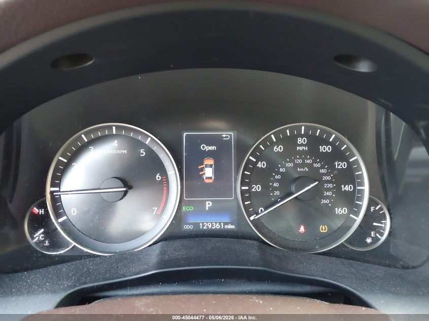 2016 Lexus ES VIN JTHBK1GG1G2224967 IAAI salvage auction — FRONT END, Salvage (Texas), sold $3,950 on 2026-07-14 (photo 7)