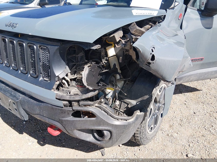 2016 Jeep Renegade VIN ZACCJBCT0GPC60320 IAAI salvage auction — LEFT FRONT, Salvage (Colorado), sold $800 on 2026-07-15 (photo 6)