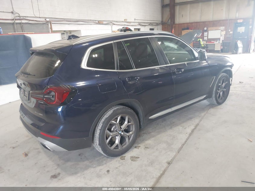 2023 BMW X3 VIN 5UX53DP07P9P84787 IAAI salvage auction — FRONT END, Mv-907A (New York), sold $12,000 on 2026-07-22 (photo 4)
