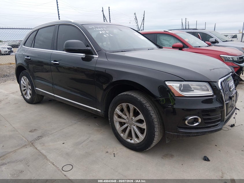 2016 Audi Q5 VIN WA1L2AFP6GA131093 IAAI salvage auction — LEFT FRONT, Original (Texas), sold $4,600 on 2026-07-28 (photo 1)
