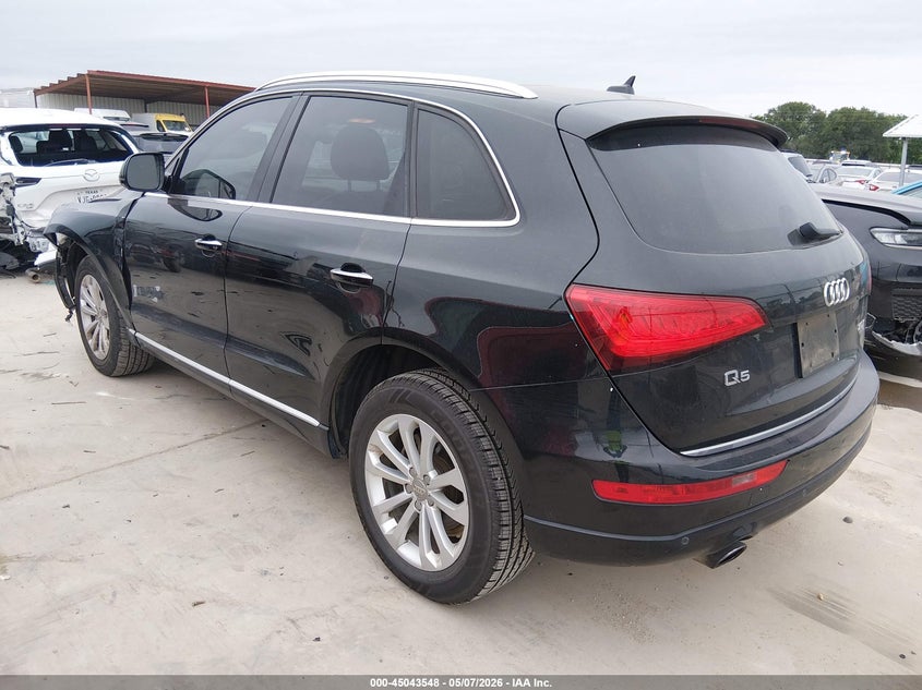2016 Audi Q5 VIN WA1L2AFP6GA131093 IAAI salvage auction — LEFT FRONT, Original (Texas), sold $4,600 on 2026-07-28 (photo 3)