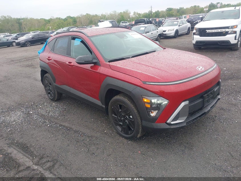 2026 Hyundai Kona VIN KM8HFCAB0TU365886 IAAI salvage auction — REAR END, Salvage - 75% Or Less (Maryland), sold $8,000 on 2026-07-13 (photo 1)