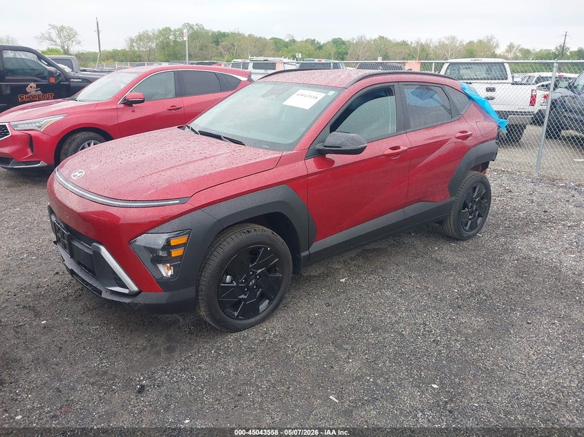 2026 Hyundai Kona VIN KM8HFCAB0TU365886 IAAI salvage auction — REAR END, Salvage - 75% Or Less (Maryland), sold $8,000 on 2026-07-13 (photo 2)