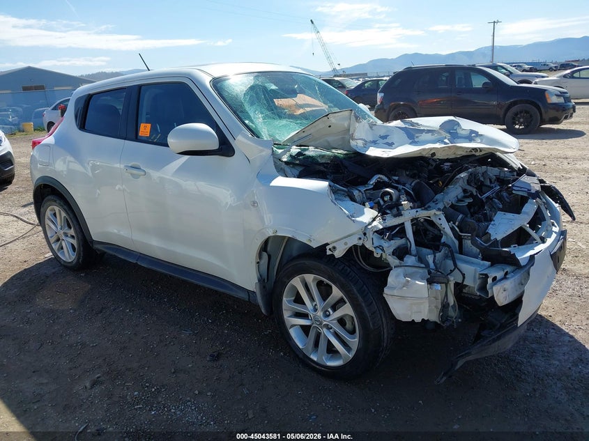 2013 Nissan Juke VIN JN8AF5MV5DT213511 IAAI salvage auction — FRONT END, Salvage (Montana), sold $175 on 2026-07-08 (photo 1)