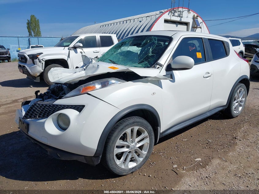 2013 Nissan Juke VIN JN8AF5MV5DT213511 IAAI salvage auction — FRONT END, Salvage (Montana), sold $175 on 2026-07-08 (photo 2)
