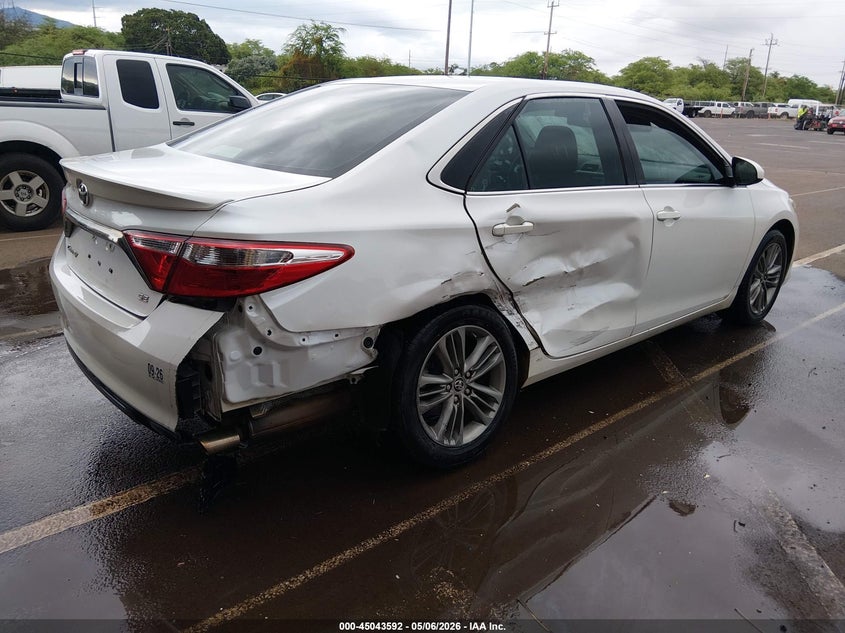2016 Toyota Camry VIN 4T1BF1FKXGU174176 IAAI salvage auction — RIGHT REAR, Salvage (Hawaii), sold $1,950 on 2026-07-24 (photo 4)