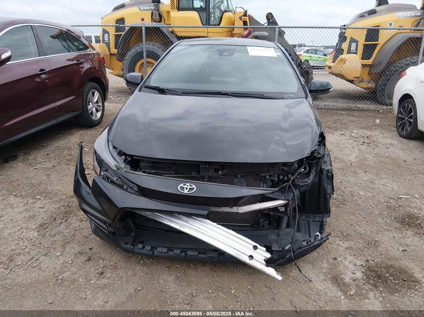 2022 Toyota Corolla VIN JTDS4MCE2NJ086263 IAAI salvage auction — LEFT FRONT, Original (Texas), sold $8,150 on 2026-07-07 (photo 6)