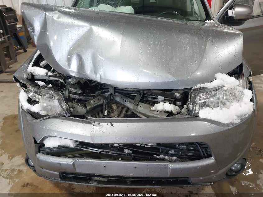 2014 Mitsubishi Outlander VIN JA4AD3A33EZ017343 IAAI salvage auction — FRONT END, Salvage (Colorado), sold $500 on 2026-07-07 (photo 6)