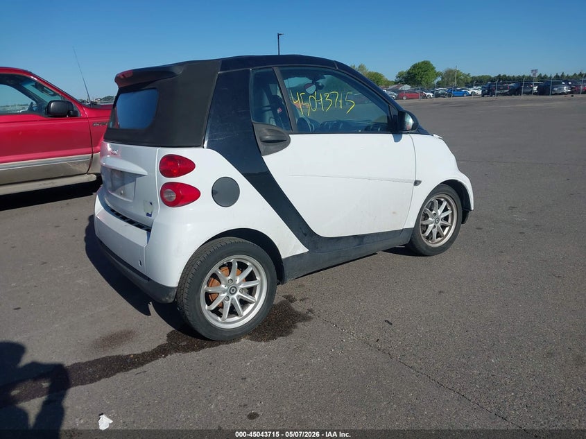 2009 Smart Fortwo VIN WMEEK31X49K220287 IAAI salvage auction — FRONT END, Prior Salvage (Minnesota), sold $750 on 2026-07-29 (photo 4)