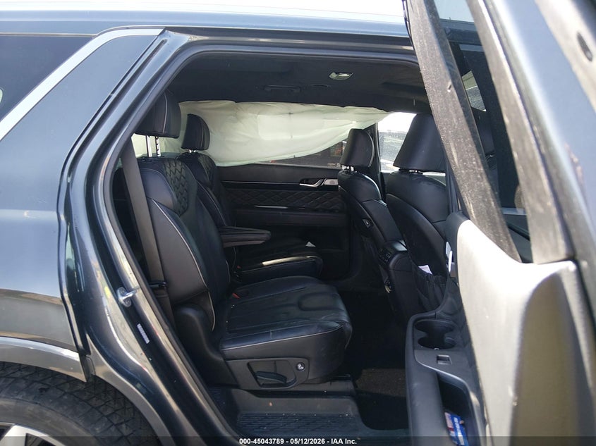 2022 Hyundai Palisade VIN KM8R7DHEXNU476116 IAAI salvage auction — FRONT & REAR, Salvage Title, sold $3,650 on 2026-08-01 (photo 8)