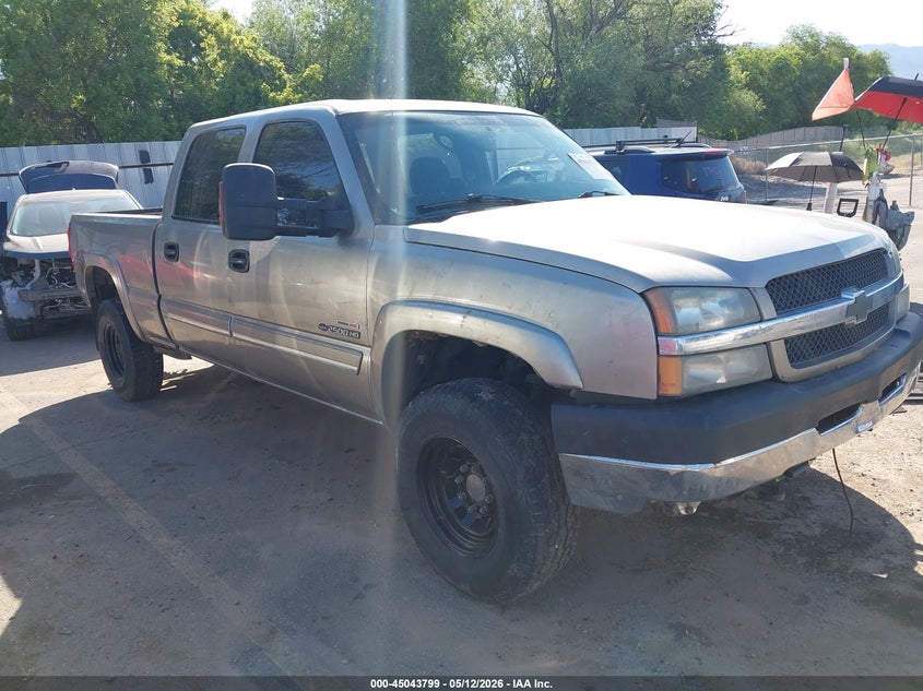 2003 Chevrolet Silverado VIN 1GCHK23183F109918 IAAI salvage auction — LEFT & RIGHT, Salvage (Idaho), sold $1,250 on 2026-07-09 (photo 1)