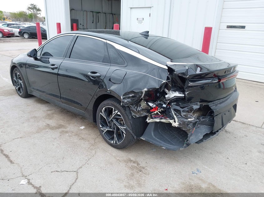 2025 Kia K5 VIN KNAG64J77S5281622 IAAI salvage auction — LEFT REAR, Salvage (Illinois), sold $9,000 on 2026-07-14 (photo 3)