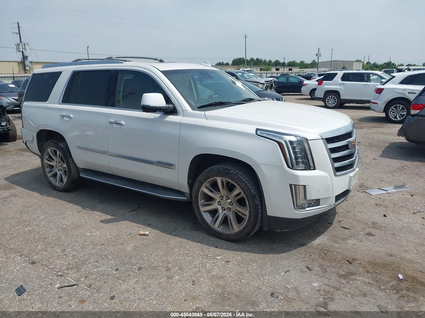 2016 Cadillac Escalade VIN 1GYS3BKJ2GR243889 IAAI salvage auction — REAR END, Salvage (Texas), sold $3,550 on 2026-07-24 (photo 1)