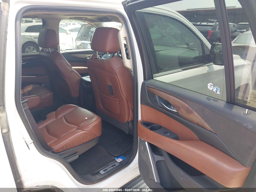 2016 Cadillac Escalade VIN 1GYS3BKJ2GR243889 IAAI salvage auction — REAR END, Salvage (Texas), sold $3,550 on 2026-07-24 (photo 8)