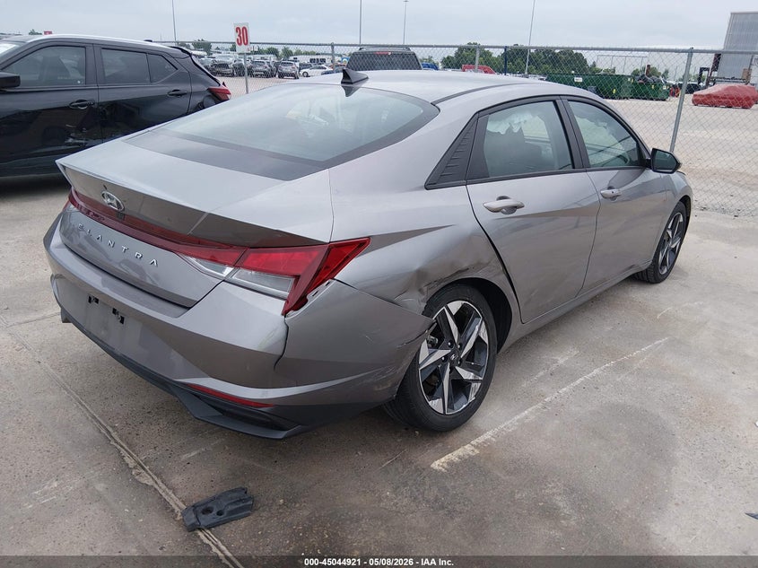 2023 Hyundai Elantra VIN KMHLS4AG1PU610322 IAAI salvage auction — RIGHT REAR, Original (Texas), sold $7,150 on 2026-07-16 (photo 4)
