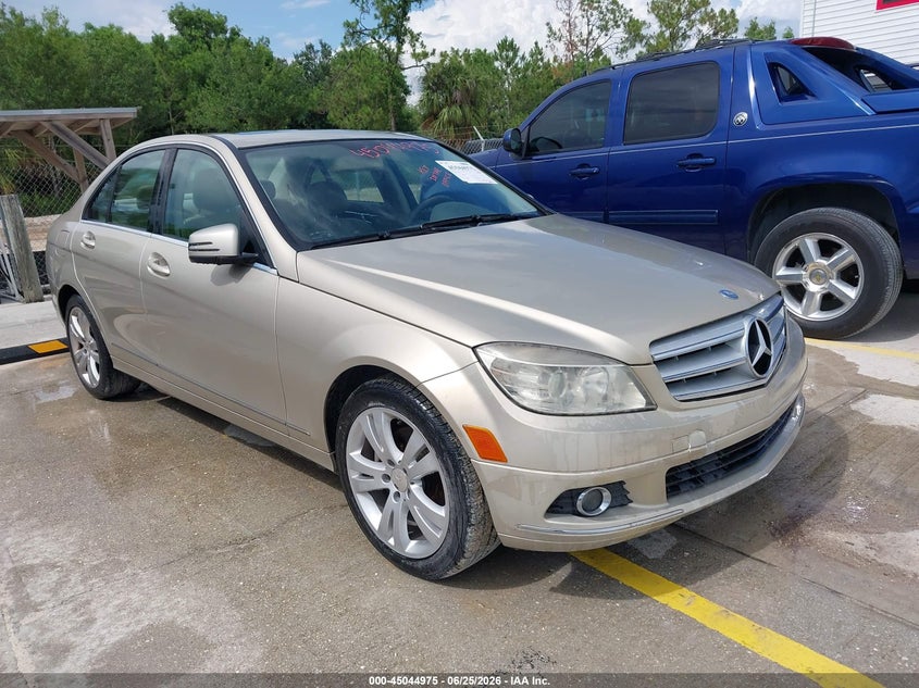 2010 Mercedes-benz C class VIN WDDGF5EB3AF416715 IAAI salvage auction — NORMAL WEAR, Clear (Florida), sold $325 on 2026-07-14 (photo 1)