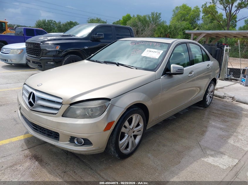 2010 Mercedes-benz C class VIN WDDGF5EB3AF416715 IAAI salvage auction — NORMAL WEAR, Clear (Florida), sold $325 on 2026-07-14 (photo 2)