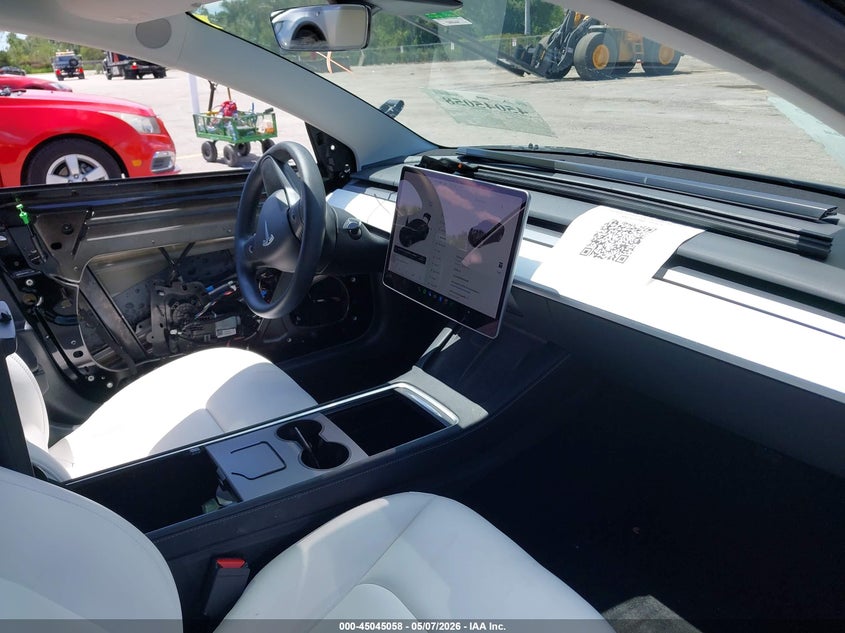 2022 Tesla Model 3 VIN 5YJ3E1EB1NF154188 IAAI salvage auction — REAR END, Rebuildable (Florida), sold $8,700 on 2026-07-30 (photo 5)