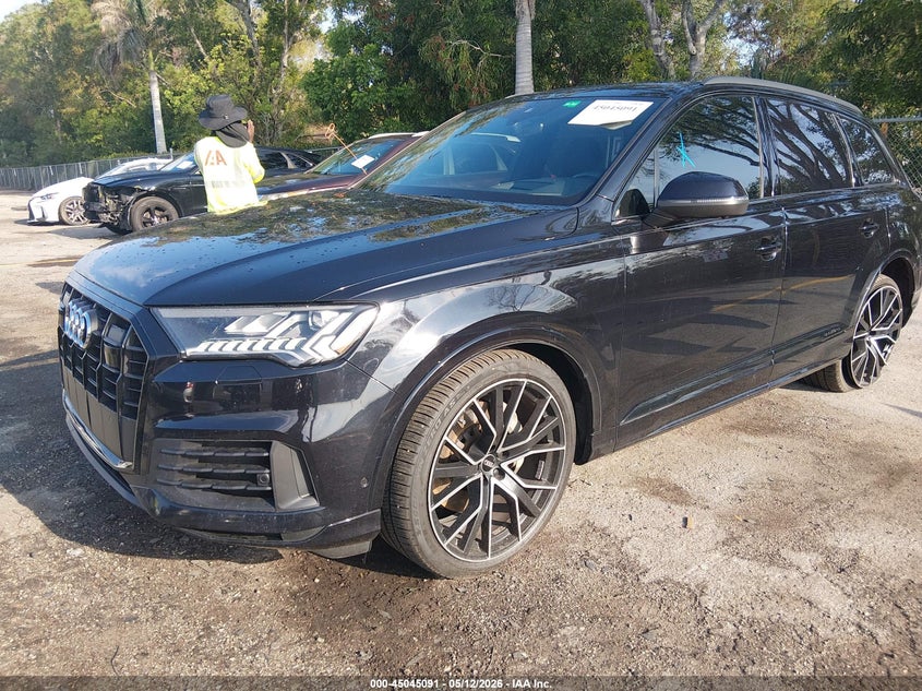 2020 Audi Q7 VIN WA1VXAF74LD003213 IAAI salvage auction — UNKNOWN, Rebuildable (Florida), sold $11,600 on 2026-07-09 (photo 2)