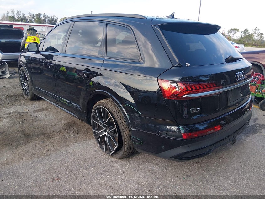 2020 Audi Q7 VIN WA1VXAF74LD003213 IAAI salvage auction — UNKNOWN, Rebuildable (Florida), sold $11,600 on 2026-07-09 (photo 3)