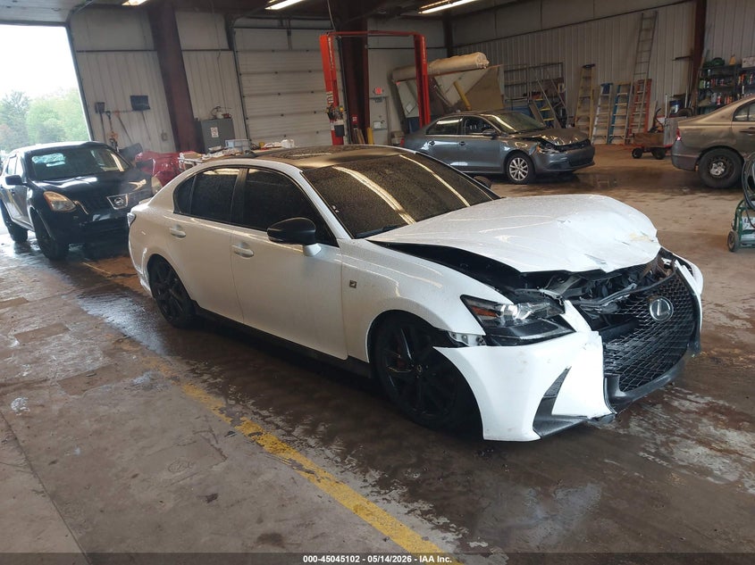2018 Lexus Gs VIN JTHBZ1BLXJA012887 IAAI salvage auction — FRONT END, Salvage (Connecticut), sold $7,050 on 2026-07-16 (photo 1)