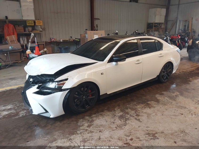 2018 Lexus Gs VIN JTHBZ1BLXJA012887 IAAI salvage auction — FRONT END, Salvage (Connecticut), sold $7,050 on 2026-07-16 (photo 2)