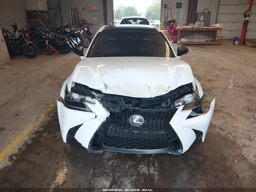 2018 Lexus Gs VIN JTHBZ1BLXJA012887 IAAI salvage auction — FRONT END, Salvage (Connecticut), sold $7,050 on 2026-07-16 (photo 6)