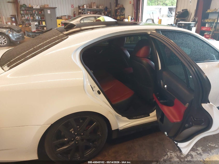 2018 Lexus Gs VIN JTHBZ1BLXJA012887 IAAI salvage auction — FRONT END, Salvage (Connecticut), sold $7,050 on 2026-07-16 (photo 8)