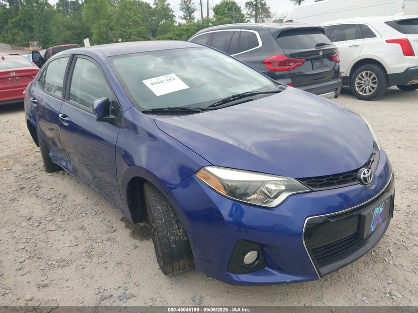 2014 Toyota Corolla VIN 5YFBURHE1EP011118 IAAI salvage auction — RIGHT SIDE, Salvage (Georgia), sold $2,050 on 2026-07-28 (photo 1)