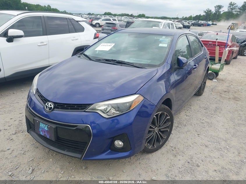 2014 Toyota Corolla VIN 5YFBURHE1EP011118 IAAI salvage auction — RIGHT SIDE, Salvage (Georgia), sold $2,050 on 2026-07-28 (photo 2)