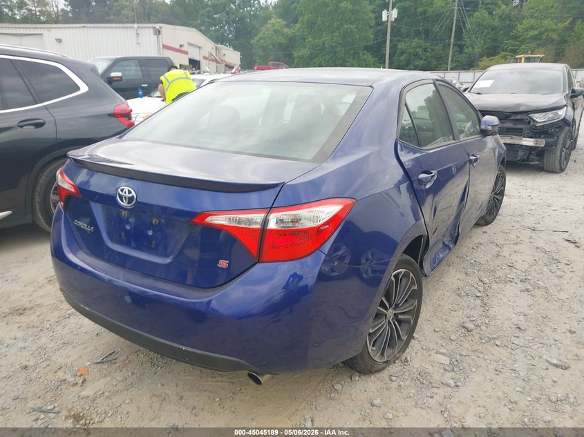 2014 Toyota Corolla VIN 5YFBURHE1EP011118 IAAI salvage auction — RIGHT SIDE, Salvage (Georgia), sold $2,050 on 2026-07-28 (photo 4)