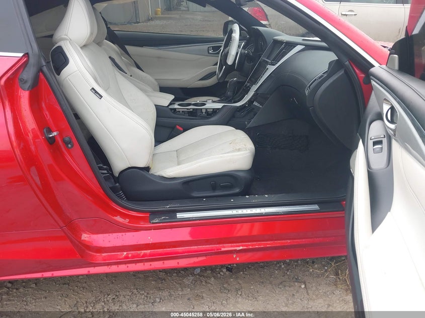 2018 Infiniti Q60 VIN JN1FV7EK1JM530554 IAAI salvage auction — FRONT & REAR, Salvage (Ohio), sold $5,500 on 2026-07-15 (photo 5)