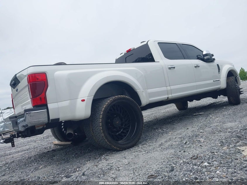 2022 Ford F450 VIN 1FT8W4DT8NEC57754 IAAI salvage auction — FRONT END, Salvage Title, sold $25,950 on 2026-09-23 (photo 4)