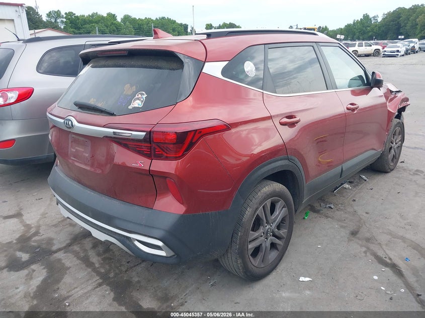 2021 Kia Seltos VIN KNDEU2AA5M7146503 IAAI salvage auction — RIGHT FRONT, Salvage (North Carolina), sold $2,550 on 2026-07-06 (photo 4)