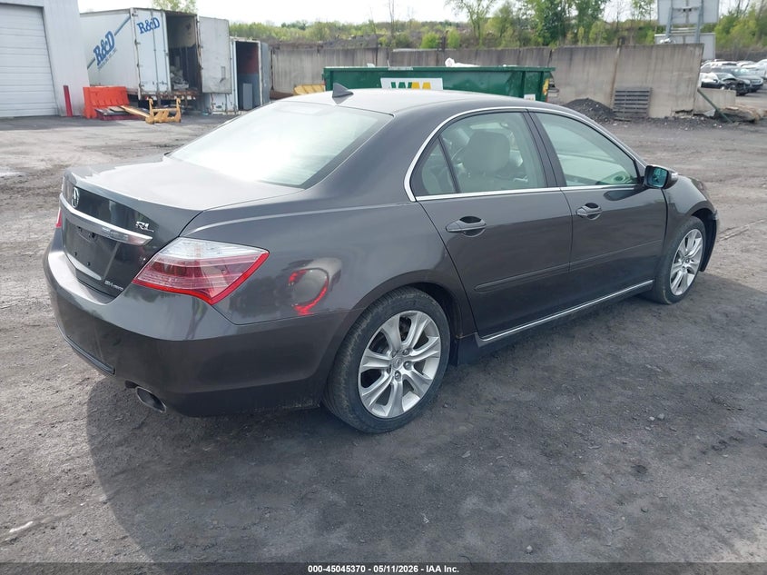 2009 Acura Rl VIN JH4KB26689C001613 IAAI salvage auction — FRONT END, Salvage (Idaho), sold $1,100 on 2026-07-15 (photo 4)