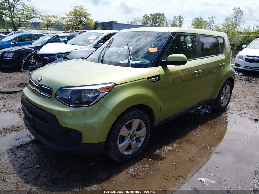 2018 Kia Soul VIN KNDJN2A2XJ7892400 IAAI salvage auction — HAIL, Salvage (Ohio), sold $2,050 on 2026-07-17 (photo 2)