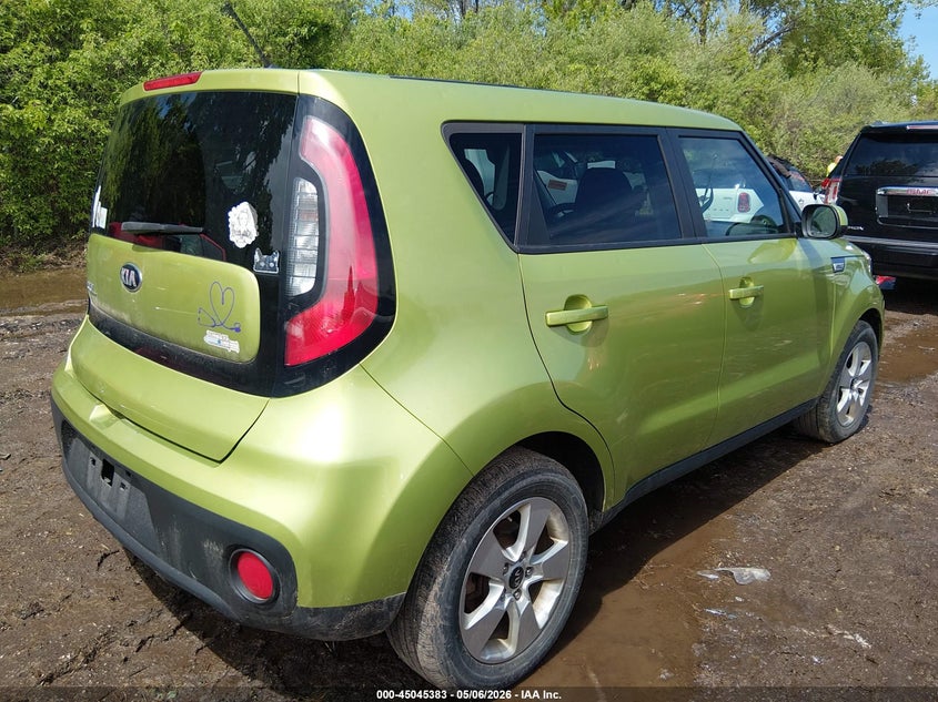 2018 Kia Soul VIN KNDJN2A2XJ7892400 IAAI salvage auction — HAIL, Salvage (Ohio), sold $2,050 on 2026-07-17 (photo 4)