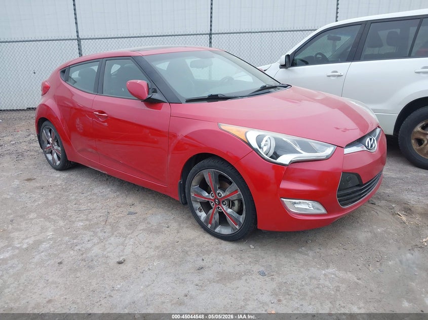 2016 Hyundai Veloster VIN KMHTC6AD7GU286999 IAAI salvage auction — NORMAL WEAR, Clear - Public Restricted (Oklahoma), sold $1,500 on 2026-07-08 (photo 1)