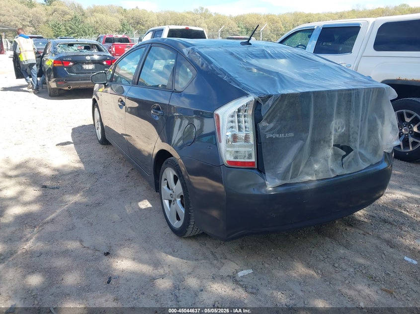 2010 Toyota Prius v VIN JTDKN3DU6A0026788 IAAI salvage auction — HAIL, Salvage (Georgia), sold $25 on 2026-07-29 (photo 3)