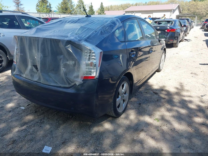 2010 Toyota Prius v VIN JTDKN3DU6A0026788 IAAI salvage auction — HAIL, Salvage (Georgia), sold $25 on 2026-07-29 (photo 4)